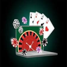 Live casino table game results screen showing baccarat hand outcome